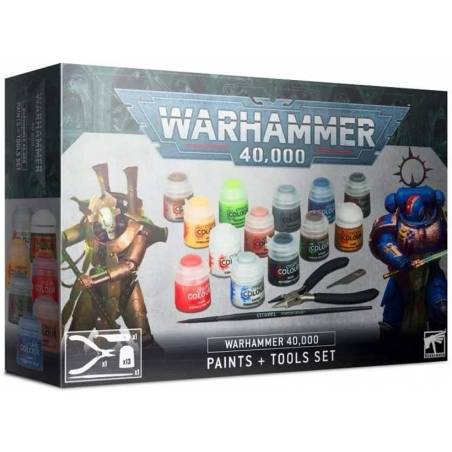 SET D'OUTILS ET DE PEINTURE W40K
