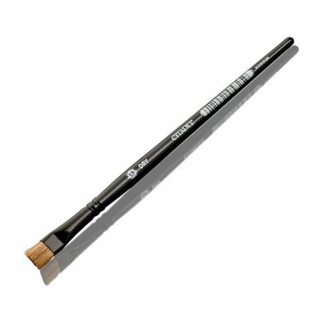 PINCEAU MEDIUM DRYBRUSH CITADELJEUX DE FIGURINES La forme aplatie p...