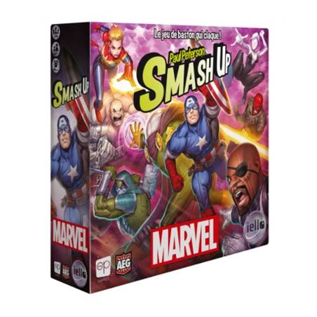 SMASH UP - MARVELJEUX DE SOCIETE EXCELSIOR ! Des alliances étonnant...