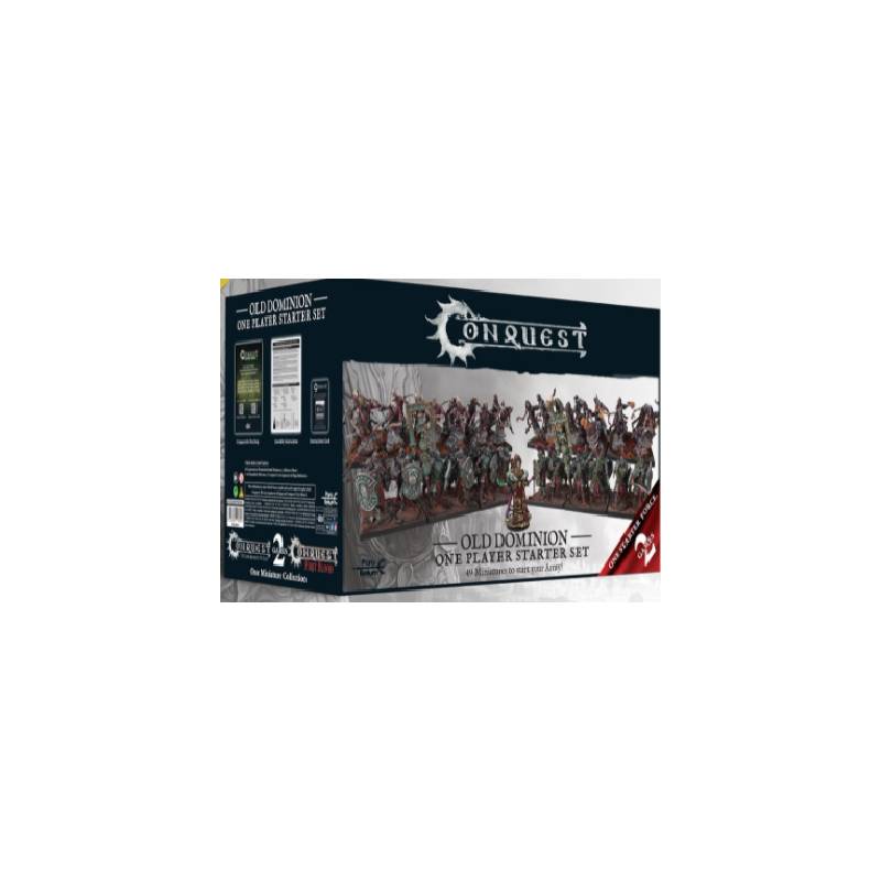 CONQUEST OLD DOMINION - ONE PLAYER STARTER SET CONQUEST Boîte conqu... CONQUEST OLD DOMINION - ONE PLAYER STARTER SET CONQUEST Boîte conqu...