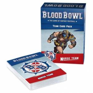 BLOOD BOWL NORSE TEAM CARD...