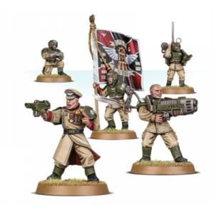 WARHAMMER 40K ASTRA MILITARUM - CADIAN COMMAND SQUAD