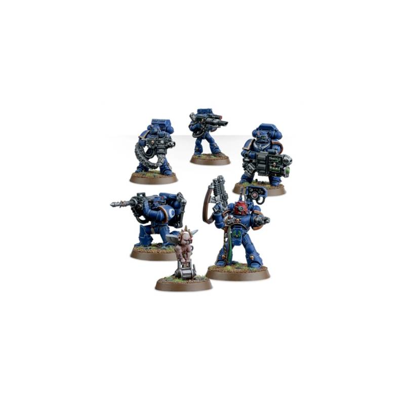 WARHAMMER 40K SPACE MARINES - DEVASTATOR SQUAD (OLD)WARHAMMER Troup... WARHAMMER 40K SPACE MARINES - DEVASTATOR SQUAD (OLD)WARHAMMER Troup...