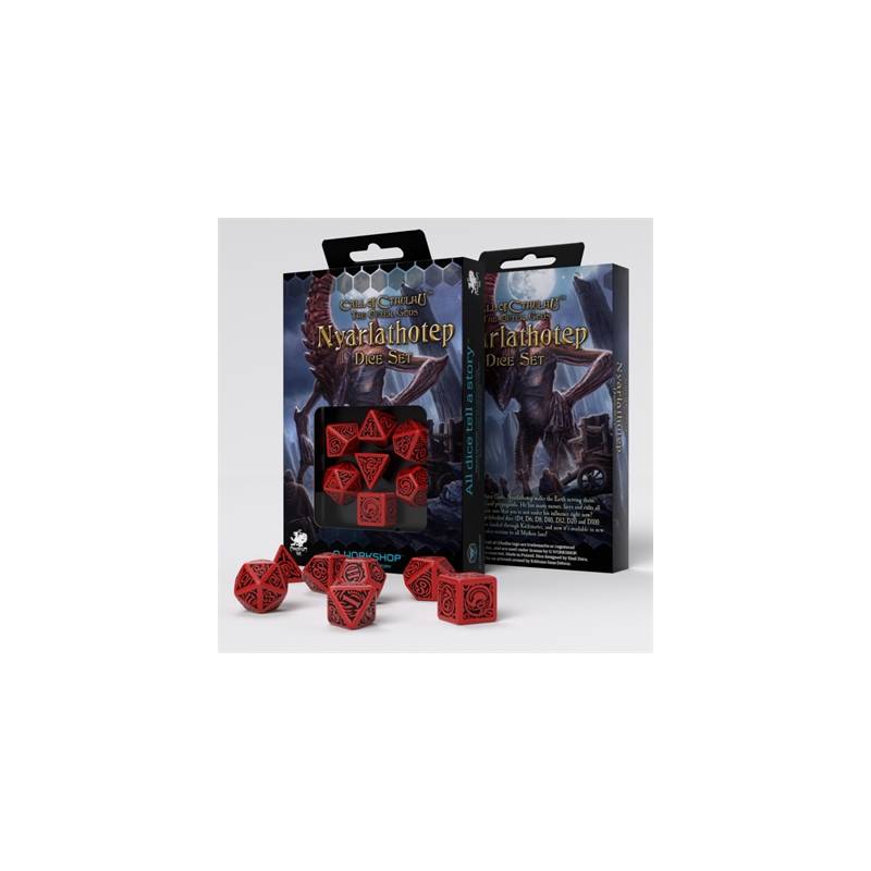 SET DE DES CALL OF CTHULHU THE OUTER GODS NYARLATHOTEPDES & BOURSES... SET DE DES CALL OF CTHULHU THE OUTER GODS NYARLATHOTEPDES & BOURSES...