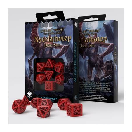 SET DE DES CALL OF CTHULHU THE OUTER GODS NYARLATHOTEPDES & BOURSES...