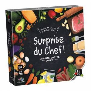 SURPRISE DU CHEFJEUX D'AMBIANCE A chaque tour, l'un des joueurs dev...