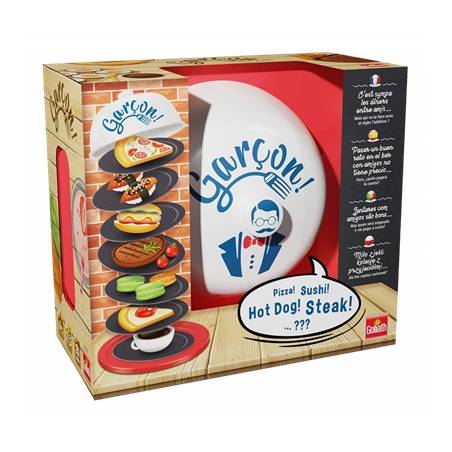 GARÇON !JEUX D'AMBIANCE Alors que les commandes fusent, les garçons...