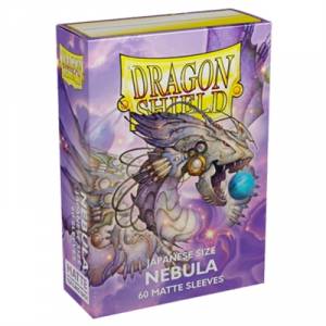 DRAGON SHIELD JAPANESE SLEEVE NEBULA MATTE (60)PROTEGES CARTES 60 P...