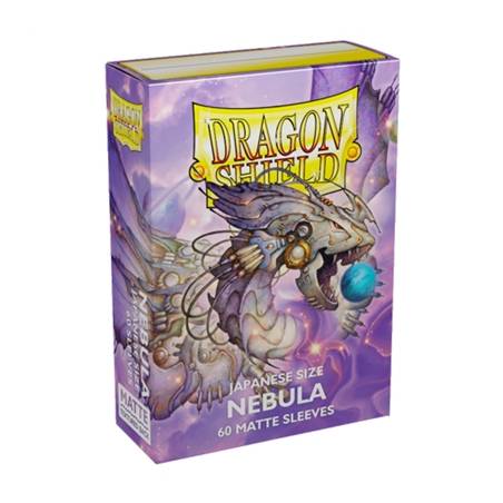 DRAGON SHIELD JAPANESE SLEEVE NEBULA MATTE (60)PROTEGES CARTES 60 P...