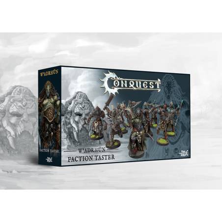 CONQUEST - MODEL TASTER - W'ADRHUNCONQUEST Les Faction Taster prése...