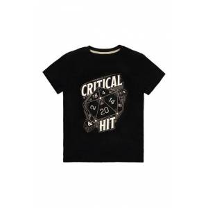 D&D T SHIRT CRITICAL HIT XL