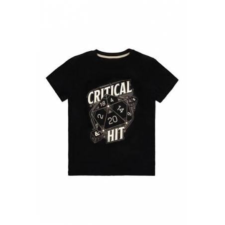 D&D T SHIRT CRITICAL HIT LVETEMENT COUP CRITIQUE!