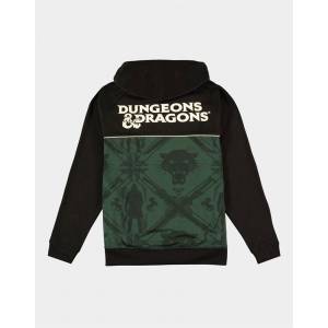 VESTE D&D TAILLE MVETEMENT Veste à capuche à fermeture zippée haute...