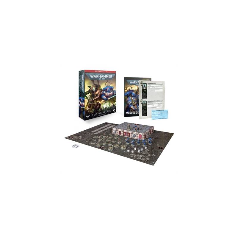 WARHAMMER 40K - SET DE DÉCOUVERTEWARHAMMER 40K Conçue tout spéciale... WARHAMMER 40K - SET DE DÉCOUVERTEWARHAMMER 40K Conçue tout spéciale...