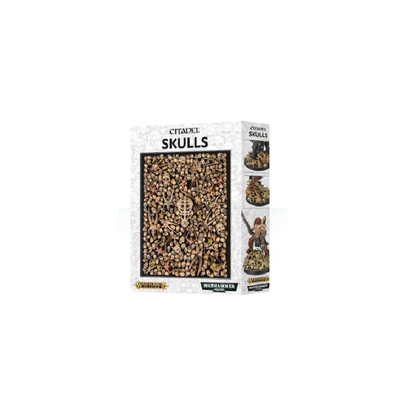 WARHAMMER 40K CITADEL SKULLSWARHAMMER  Cette boîte propose 340 crân...