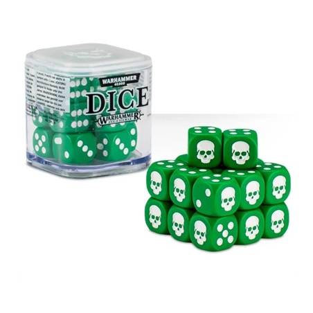 DICE CUBE WARHAMMER - VERTWARHAMMER Un robuste cube en plastique co...