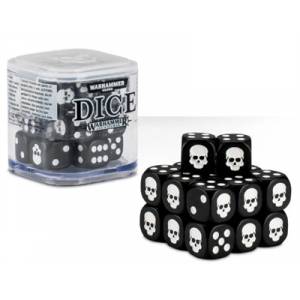 DICE CUBE WARHAMMER - NOIR