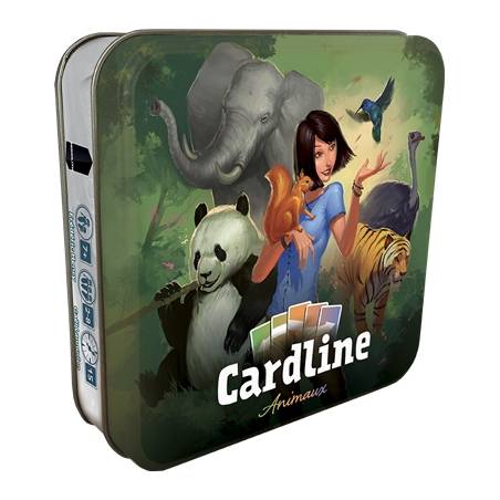 CARDLINE - ANIMAUXEN FAMILLE Tout apprendre des animaux en s’amusan...