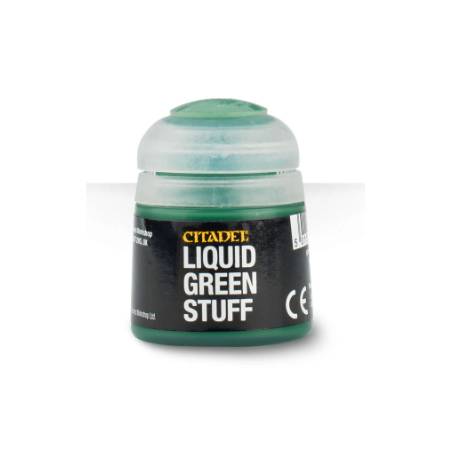 LIQUID GREEN STUFF PEINTURE Contient 12ml de Liquid Green Stuff.
