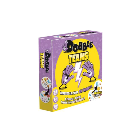 DOBBLE : TEAMSEN FAMILLE Trouvez la paire en équipe !