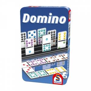 DOMINO - BOÎTE MÉTALJEUX DE SOCIETE Domino. Un grand classique qu'o...