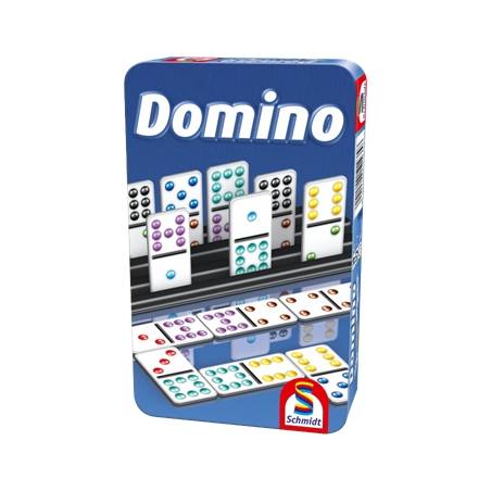 DOMINO - BOÎTE MÉTALJEUX DE SOCIETE Domino. Un grand classique qu'o...