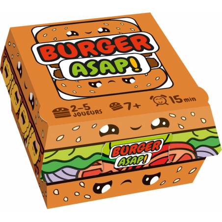 BURGER ASAP!JEUX D'AMBIANCE Préparez vos burgers rapidement, de l'a...
