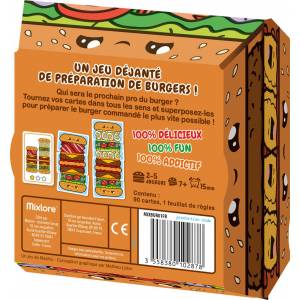 BURGER ASAP!JEUX D'AMBIANCE Préparez vos burgers rapidement, de l'a...