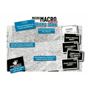 JEUX DE SOCIETE MICRO MACRO CRIME CITY TRICK TOWN