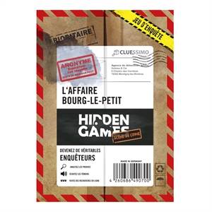 JEUX D'ENIGME HIDDEN GAMES - L'AFFAIRE BOURG-LE-PETIT