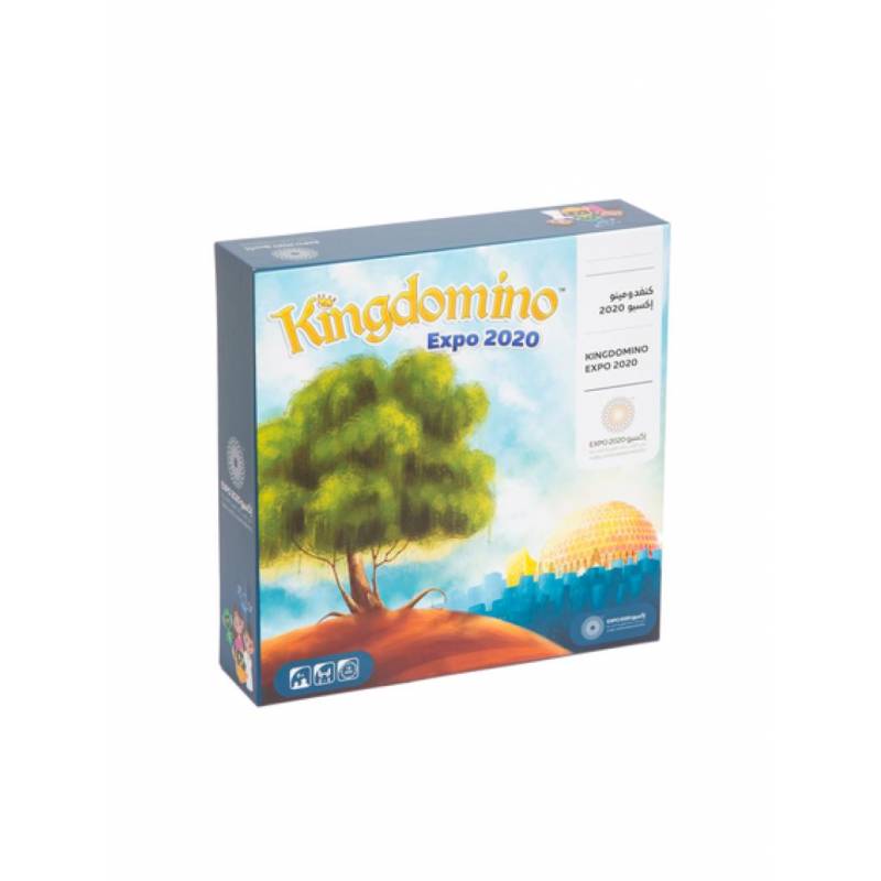 KINGDOMINO DUBAIEN FAMILLE Kingdomino Dubai, sur l'expo 2020 de Dubai.