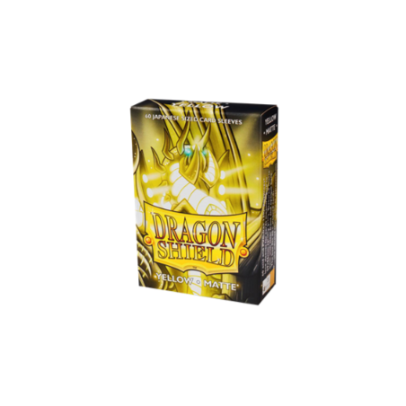 DRAGON SHIELD JAPANESE YELLOW (60)PROTEGES CARTES Contient 60 Proté...