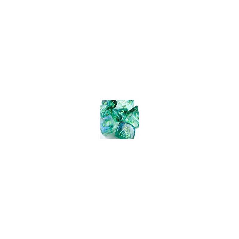 LAB DICE SET - ALGUE ET VERT CLAIR LAB DICE SET - ALGUE ET VERT CLAIR
