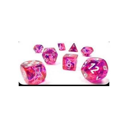 LAB DICE SET - NEBULEUSEACCESSOIRES Set de dés nébulaire dans son t...