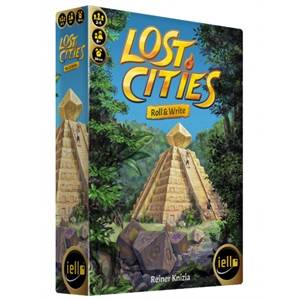 LOST CITIES : ROLL&WRITEEN FAMILLE Course à travers la jungle par l...