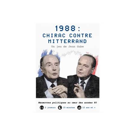1988 : CHIRAC CONTRE MITTERAND