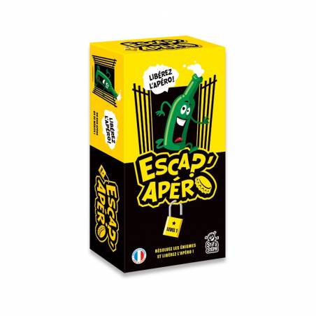 ESCAP'APERO - NIVEAU 1JEUX DE SOCIETE Un apero ça se mérite! Mainte...
