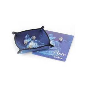 PISTE DE DES ADELAIDE EAUACCESSOIRES PISTE DE DES EAU - BLEU 21X21 CM