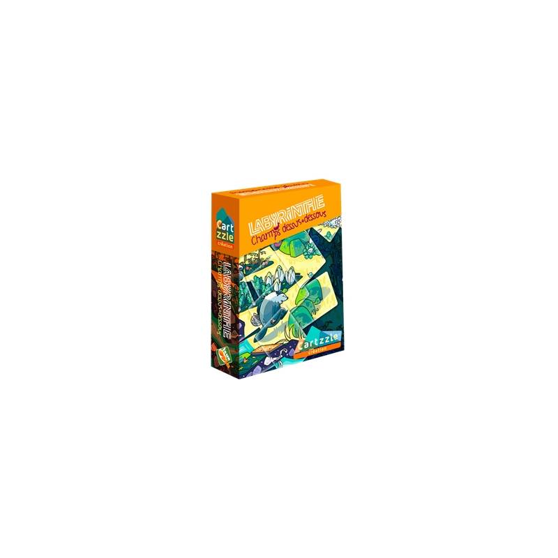 PUZZLE CARTZZLE LABYRINTHE CHAMPS DESSUS-DESSOUS PUZZLE CARTZZLE LABYRINTHE CHAMPS DESSUS-DESSOUS