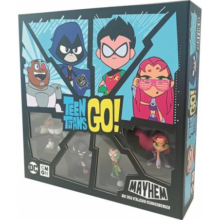 TEEN TITANS GO !EN FAMILLE Les Teen Titans, célèbres super-héros, s...