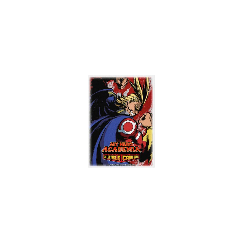 DECK PROTECTOR : MHA - ALL MIGHT FLEXPROTEGES CARTES Proteges-carte...