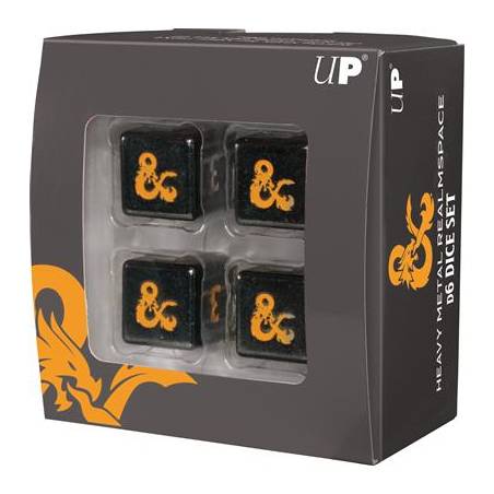 D&D : HEAVY METAL RED & WHITE DICE SETDES & BOURSES Ce set comporte...
