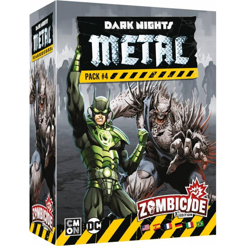 ZOMBICIDE : DARK NIGHTS METAL PACK 4 ZOMBICIDE : DARK NIGHTS METAL PACK 4