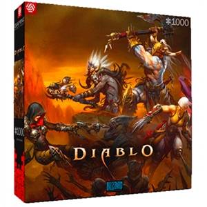 DIABLO HEROES BATTLE PUZZLE...