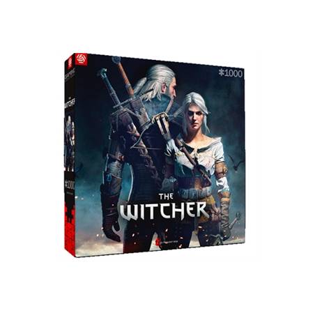 THE WITCHER: GERALT & CIRI PUZZLE 1000