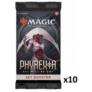 LOT DE 10 BOOSTER...