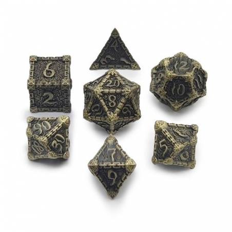 SET 7D METAL MYTHOLOGIC ANTIC BRONZE