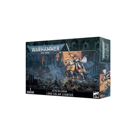 ASTRA MILITARUM : SEIGNEUR SOLAIRE LEONTUSWARHAMMER MENEZ LES TROUP...