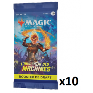 LOT DE 10 BOOSTERS DE DRAFT...