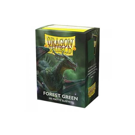 DRAGON SHIED FOREST GREEN MATTEPROTEGES CARTES